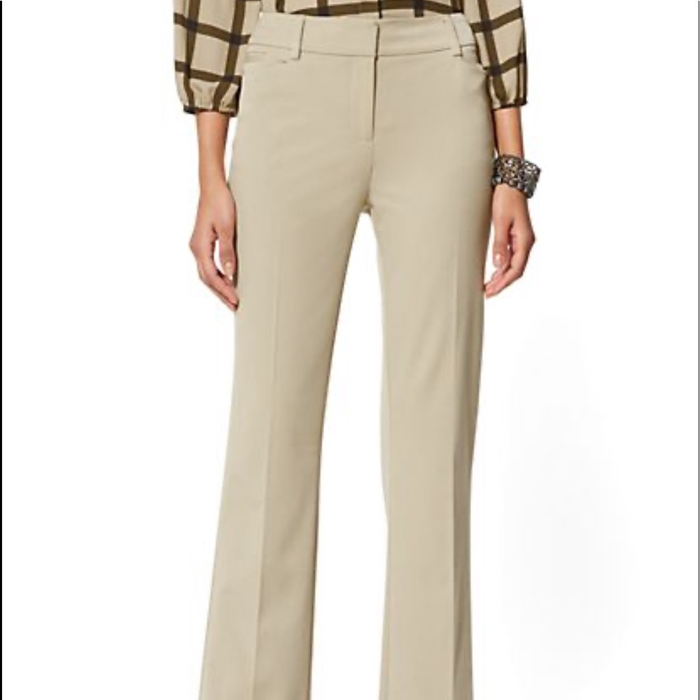 NY&C WIDE LEG DRESS PANTS 0 TALL